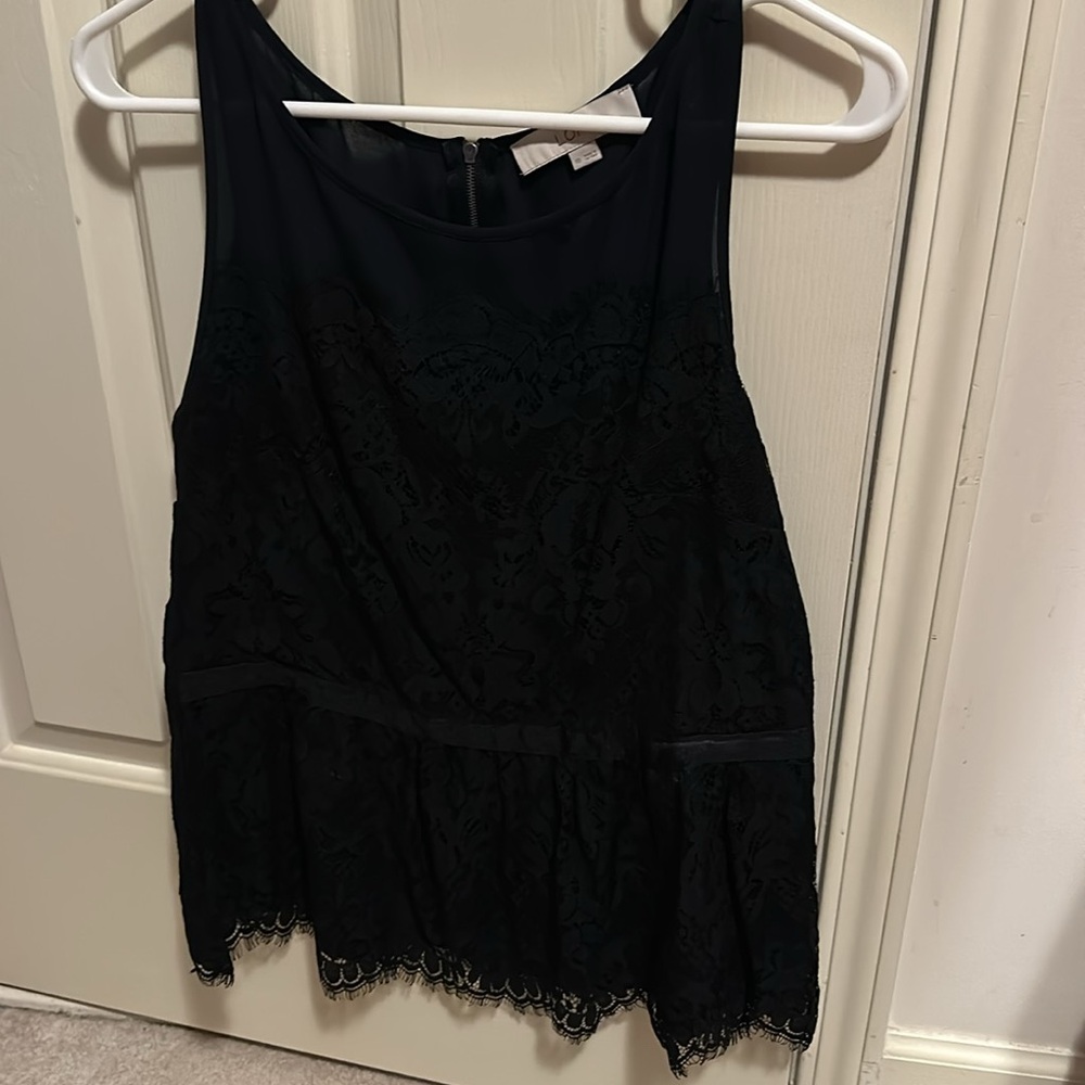 Loft lace sleeveless top